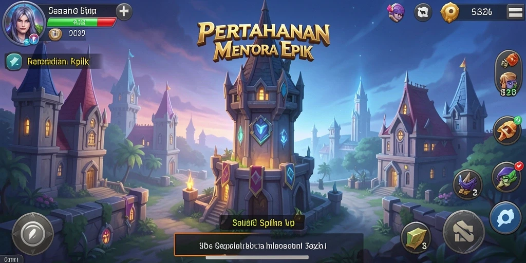 Tampilan gameplay 33ZK yang intens dalam pertempuran Tower Defense.