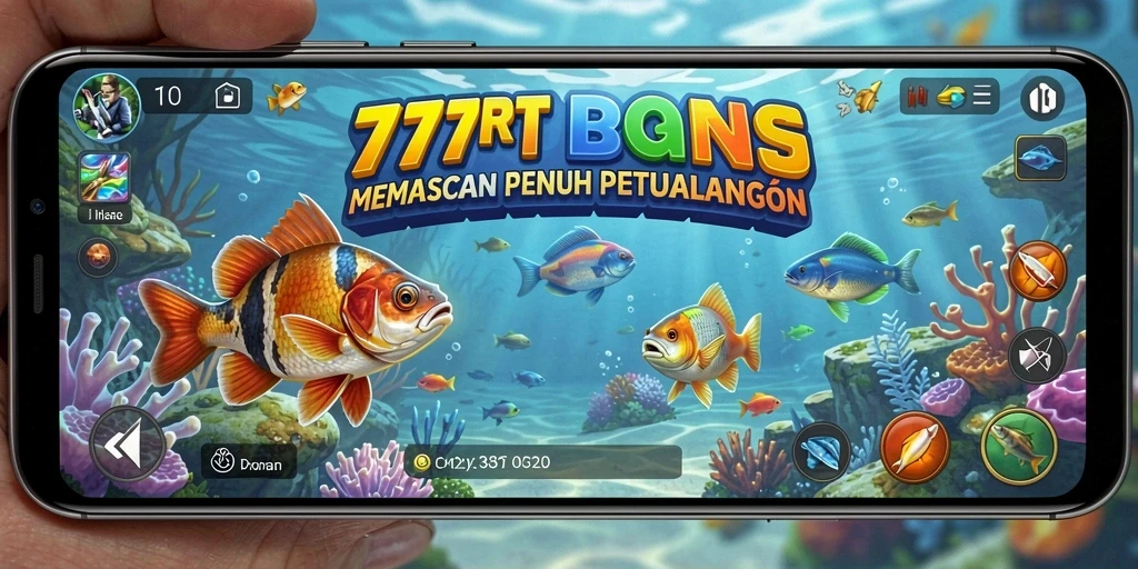 Tangkapan ikan yang besar di dalam game 777RT.