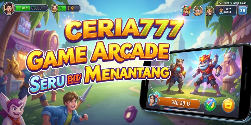 Screenshot CERIA777 menunjukkan aksi seru dalam gameplay Arcade.