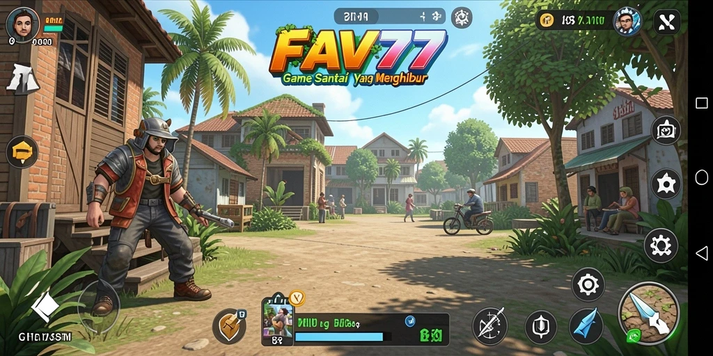 Tampilan gameplay FAV77 yang seru dan santai.