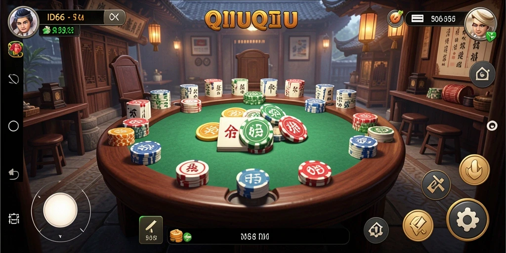 Gameplay seru QiuQiu di ID66 penuh strategi.
