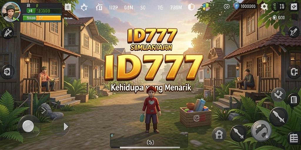 Tampilan gameplay <strong>ID777</strong> yang realistis dan menarik dalam simulasi kehidupan.