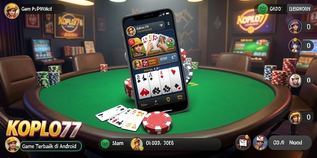 Screenshot gameplay KOPLO77 yang menampilkan keseruan permainan Poker.