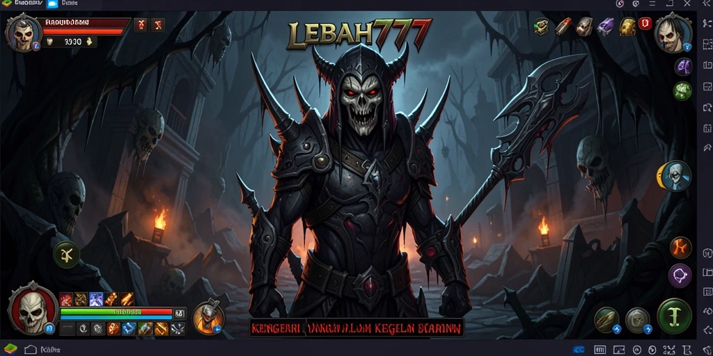 Gameplay LEBAH777 yang menakutkan dan penuh ketegangan dalam kegelapan.