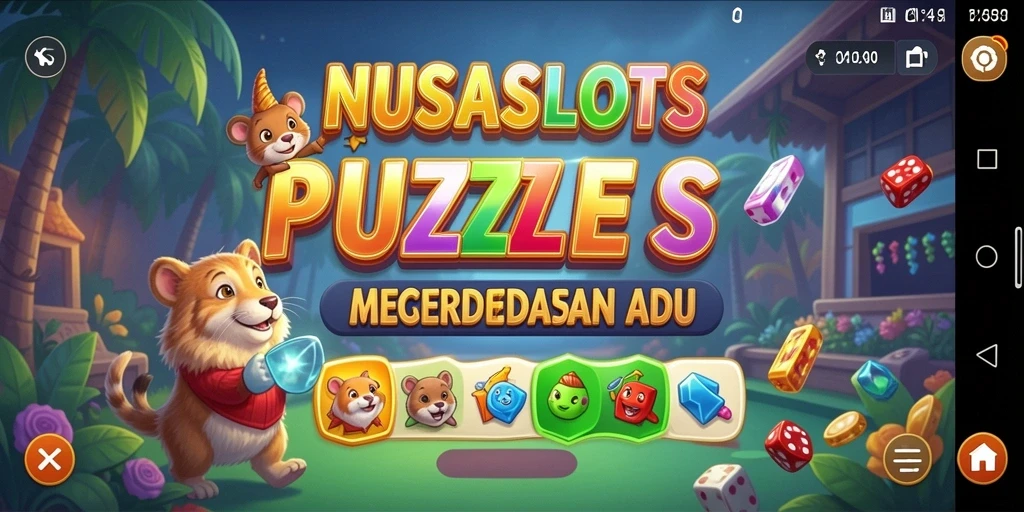 Screenshot NUSASLOTS menampilkan gameplay menarik dan tantangan Puzzle.