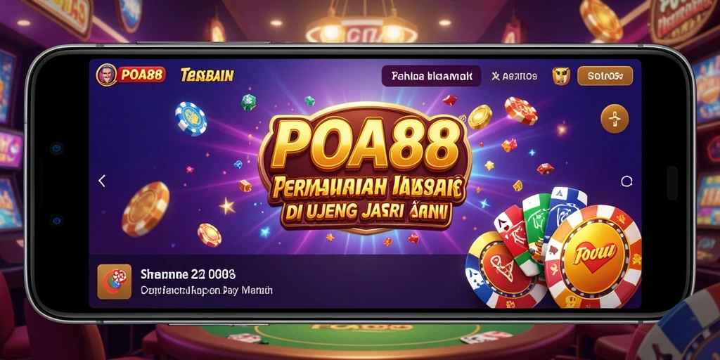 Screenshot gameplay POA88 menampilkan suasana Kasino yang mengasyikkan.