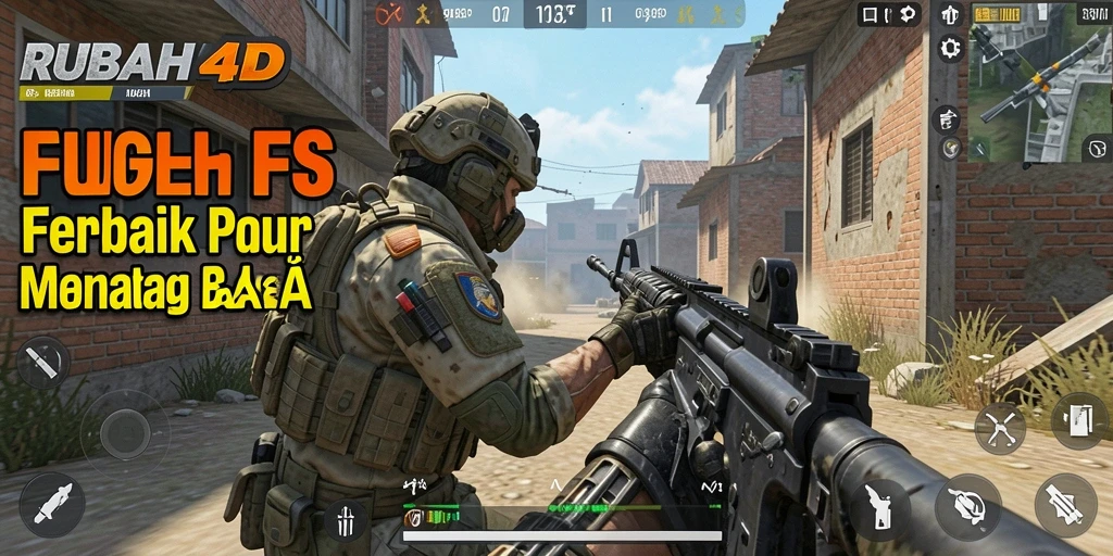 Tampilan aksi seru dalam gameplay RUBAH4D yang mendebarkan.