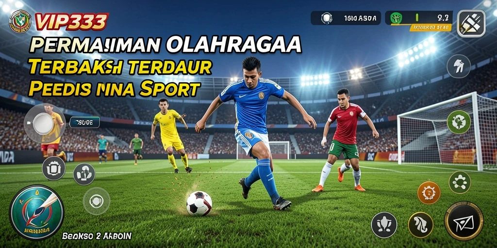 Tampilan gameplay seru dalam aplikasi VIP333 untuk olahraga.